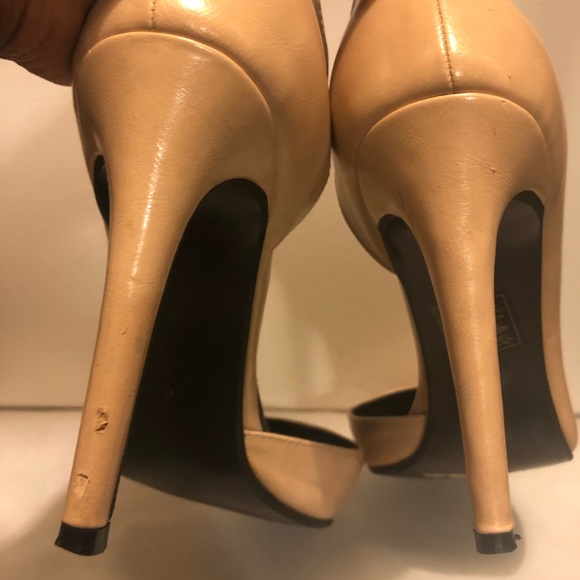 Nude/cream pumps - Picture 5 of 7